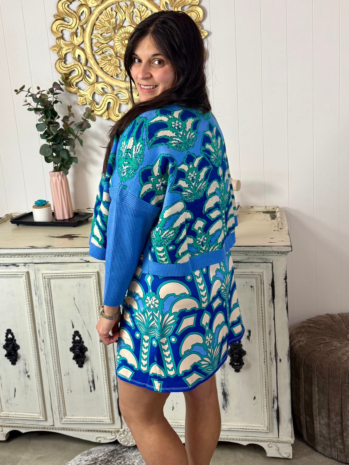 Alden Adair Desert Teal Leona Sweater