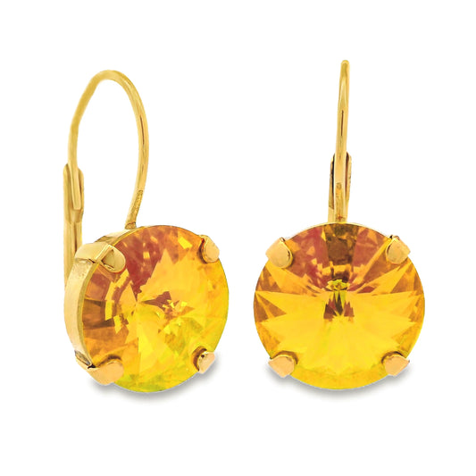 Caitlyn Earrings Citrus Lime Brandy Tova