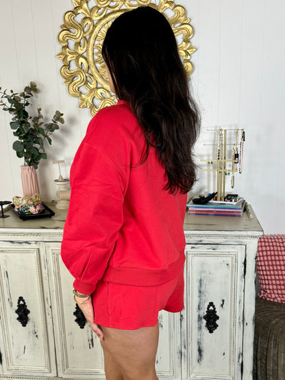 Queen of Sparkles Red Queen Logo Short