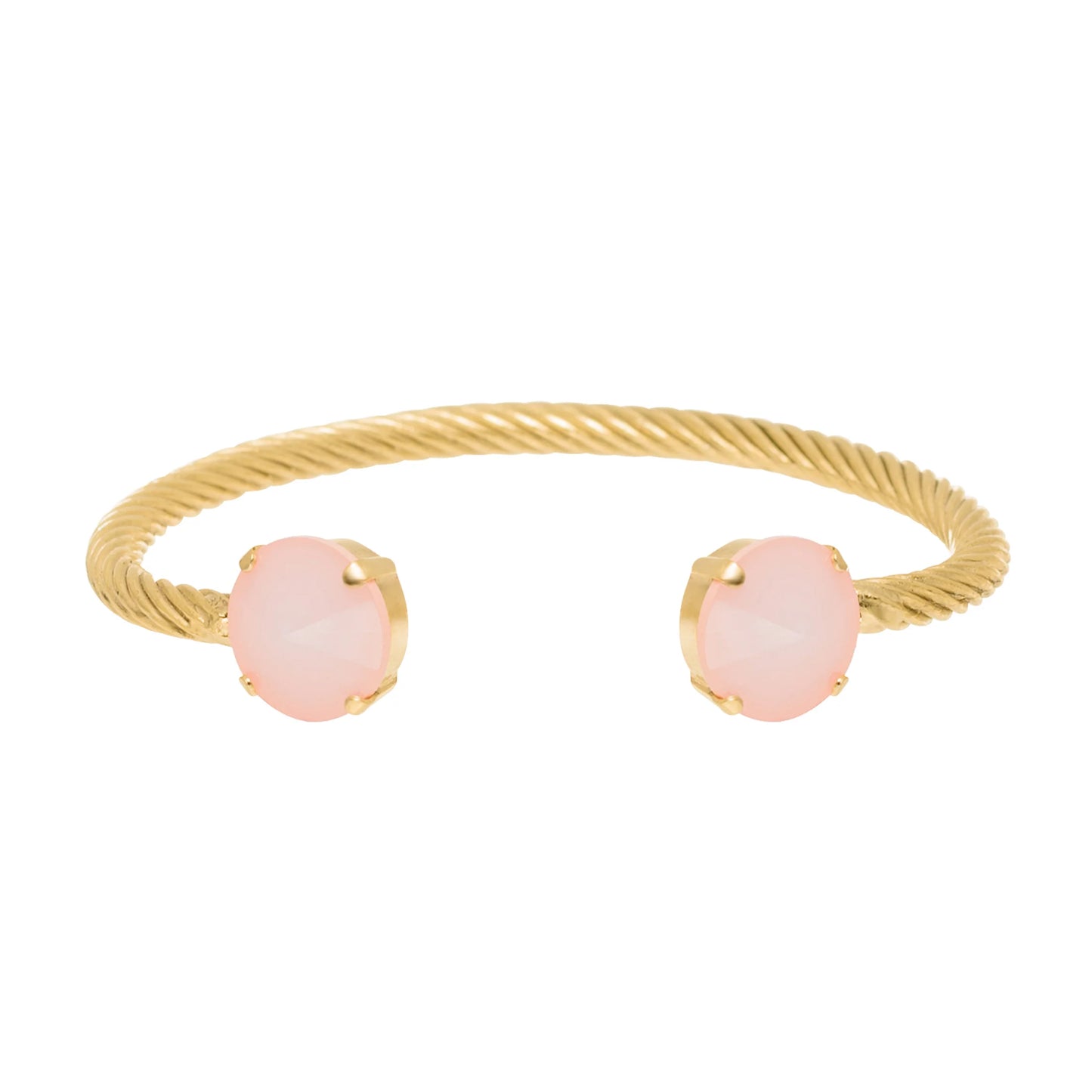 Tova Charlotte Cuff Ultra White Opal Chiffon