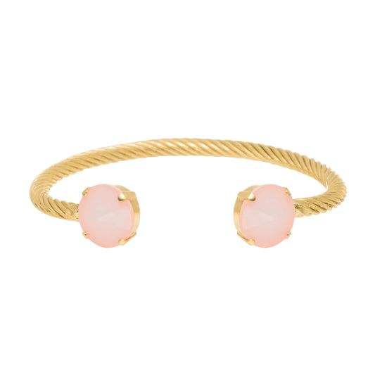 Tova Charlotte Cuff Ultra White Opal Chiffon