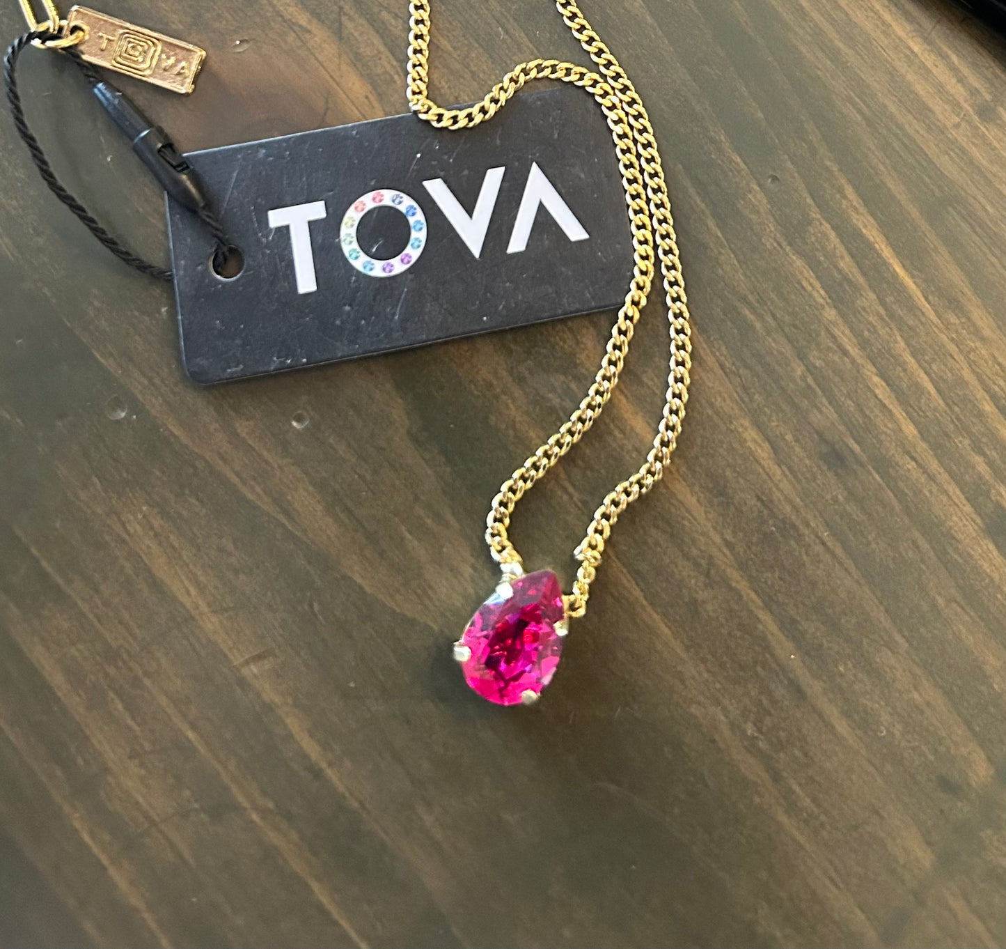 Fuschia Lumi Necklace Tova