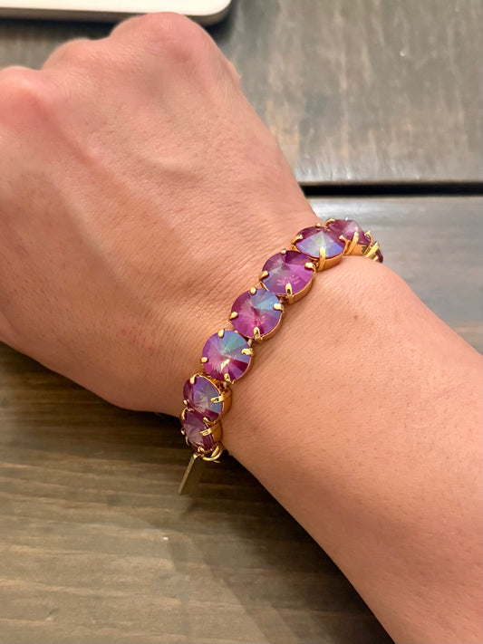 Tova Croatia Stretch Bracelet Orchid Ignite