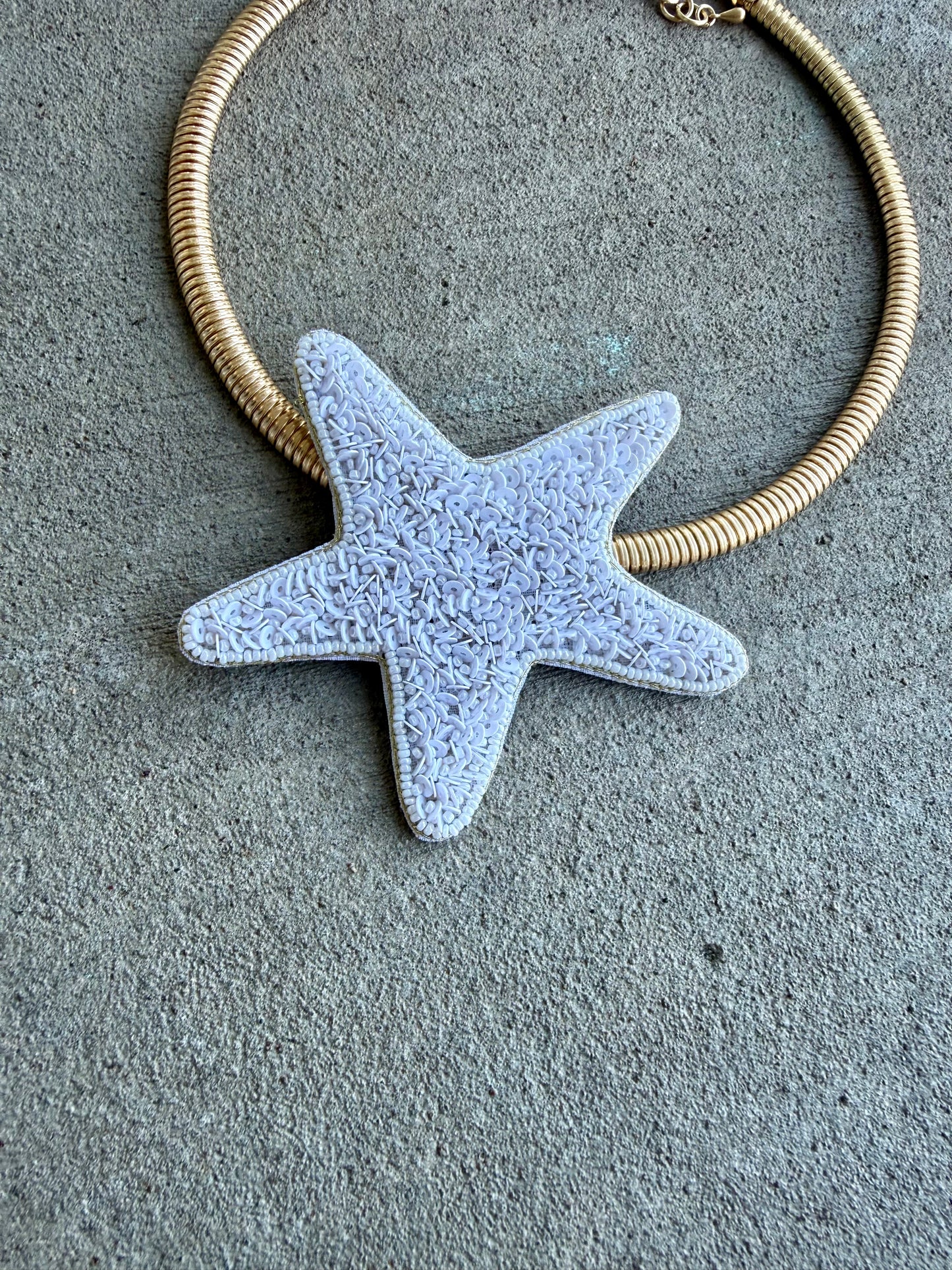 Seaside Starfish Statement Necklace