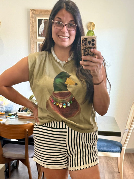 Jeweled Duck Graphic Tank