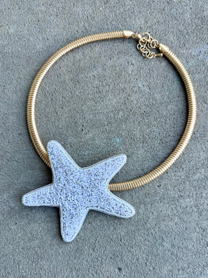 Seaside Starfish Statement Necklace