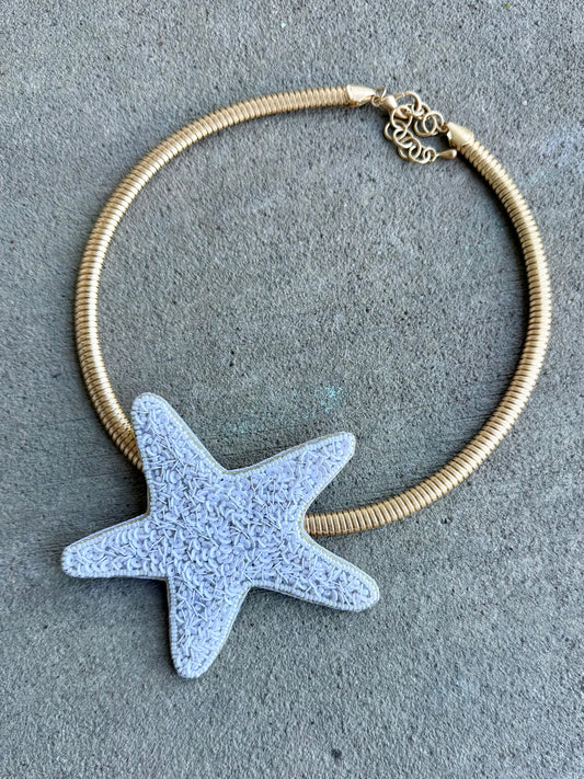 Seaside Starfish Statement Necklace