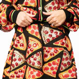 Queen of Sparkles Black Pepperoni Pizza Skirt