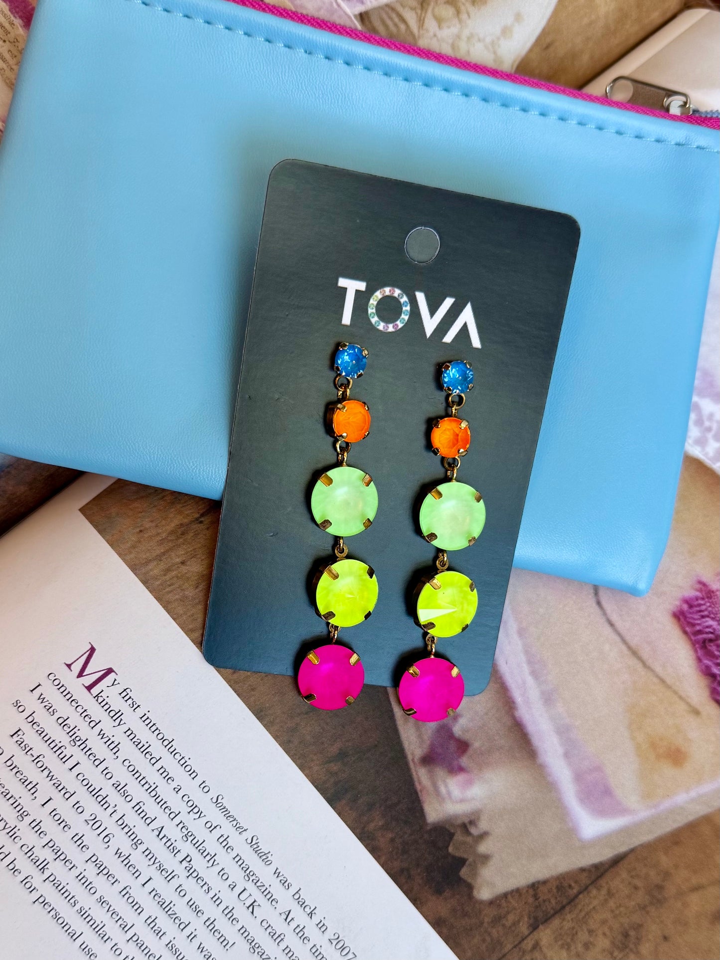 Rainey Earrings Electric Tova