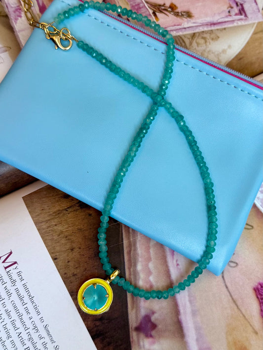 Dakota Necklace Yellow Tova