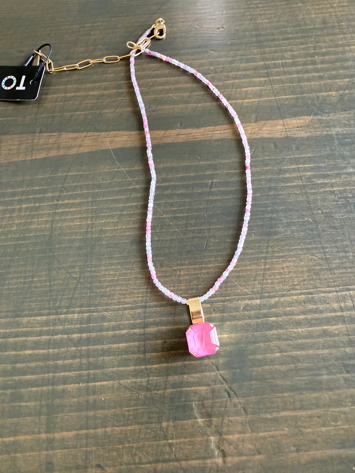 Tova Orla Necklace Pink