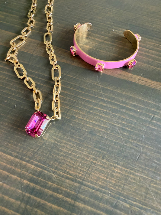 Tova Derek Necklace in Dark Rose