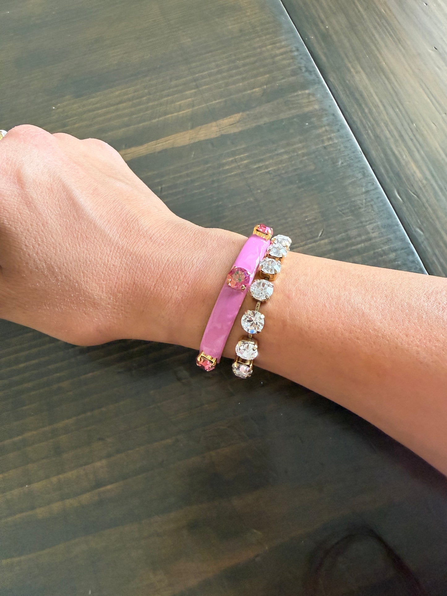 Tova Kennedy Cuff in Candy Crush Pink