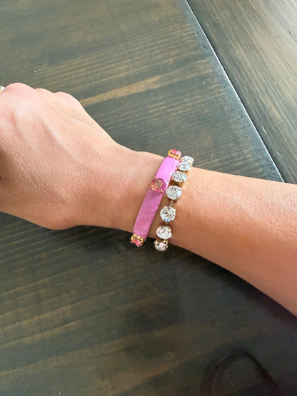 Tova Kennedy Cuff in Candy Crush Pink