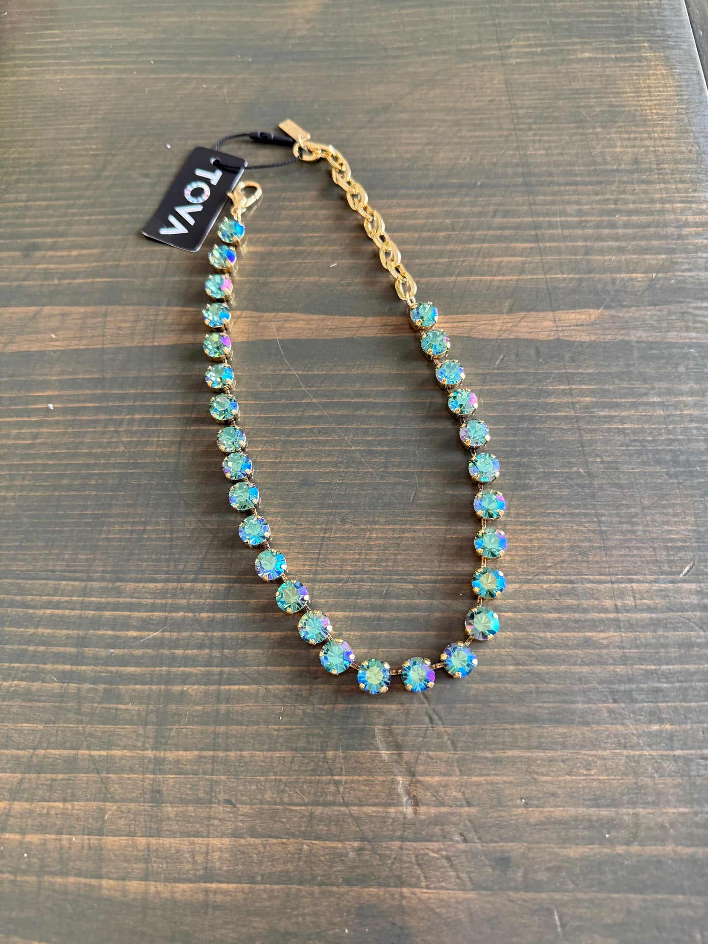Tova Trentley Necklace in Aqua Verde