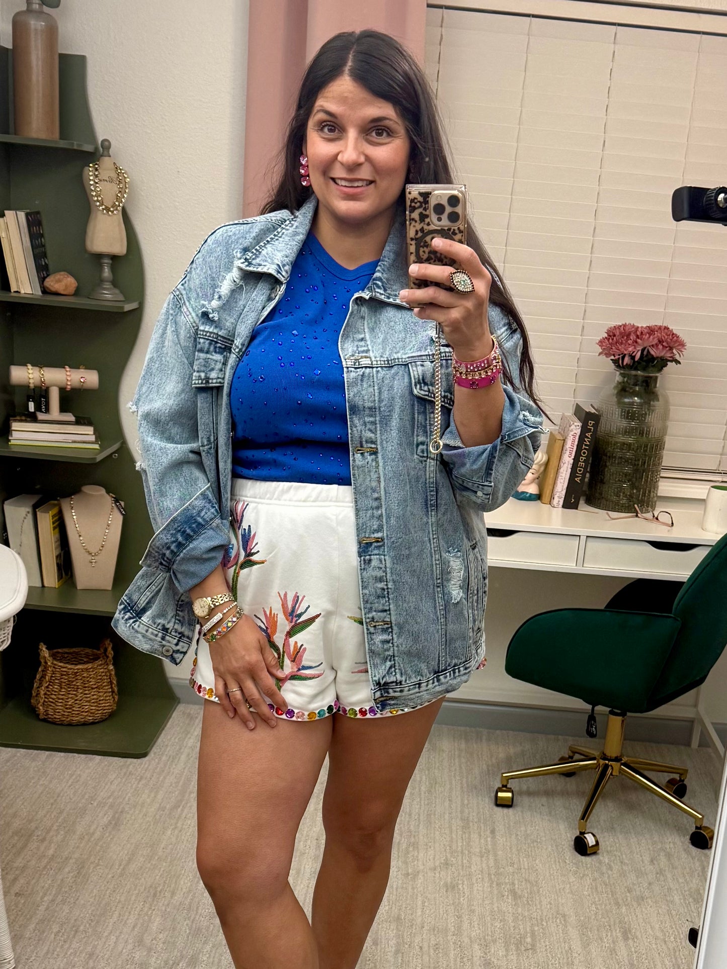 Queen of Sparkles X Denash Bird of Paradise Exclusive Shorts