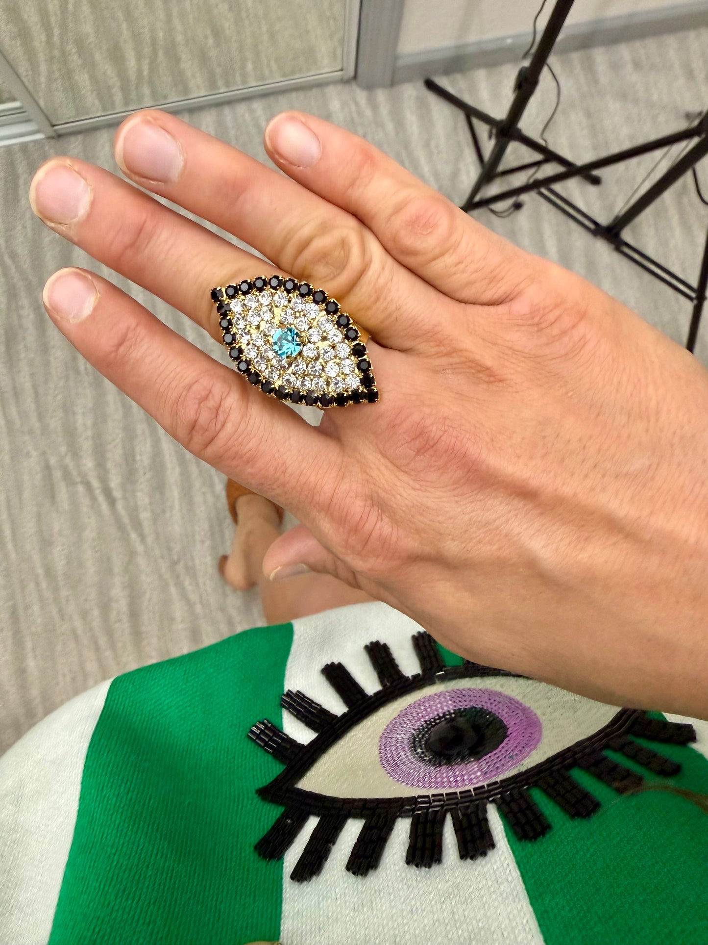 Tova Evil Eye Ring
