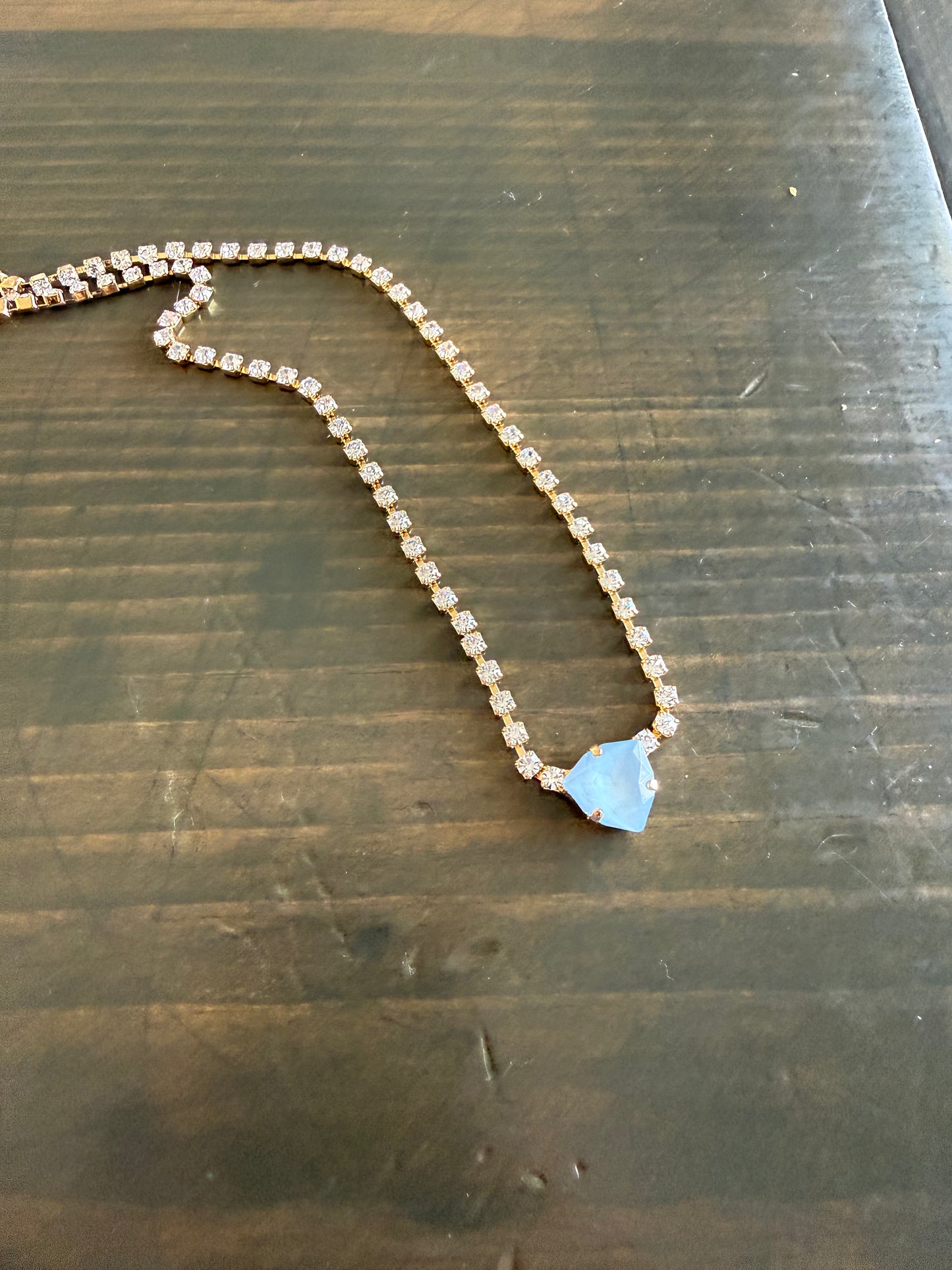 Tova Rhys Necklace Ultra Baby Blue