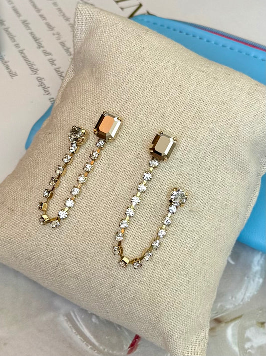 Dalia Earrings Chrome Tova