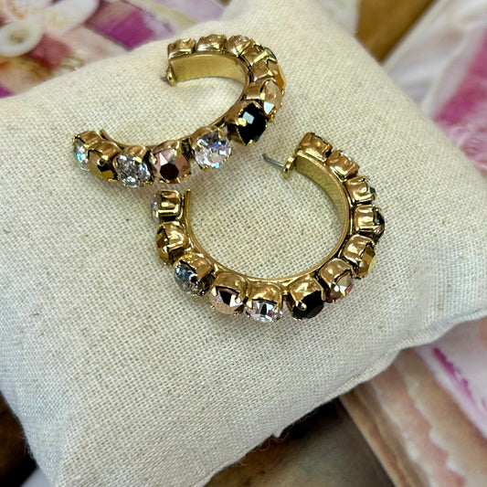 Mixed Metal Jubilee Hoops Tova