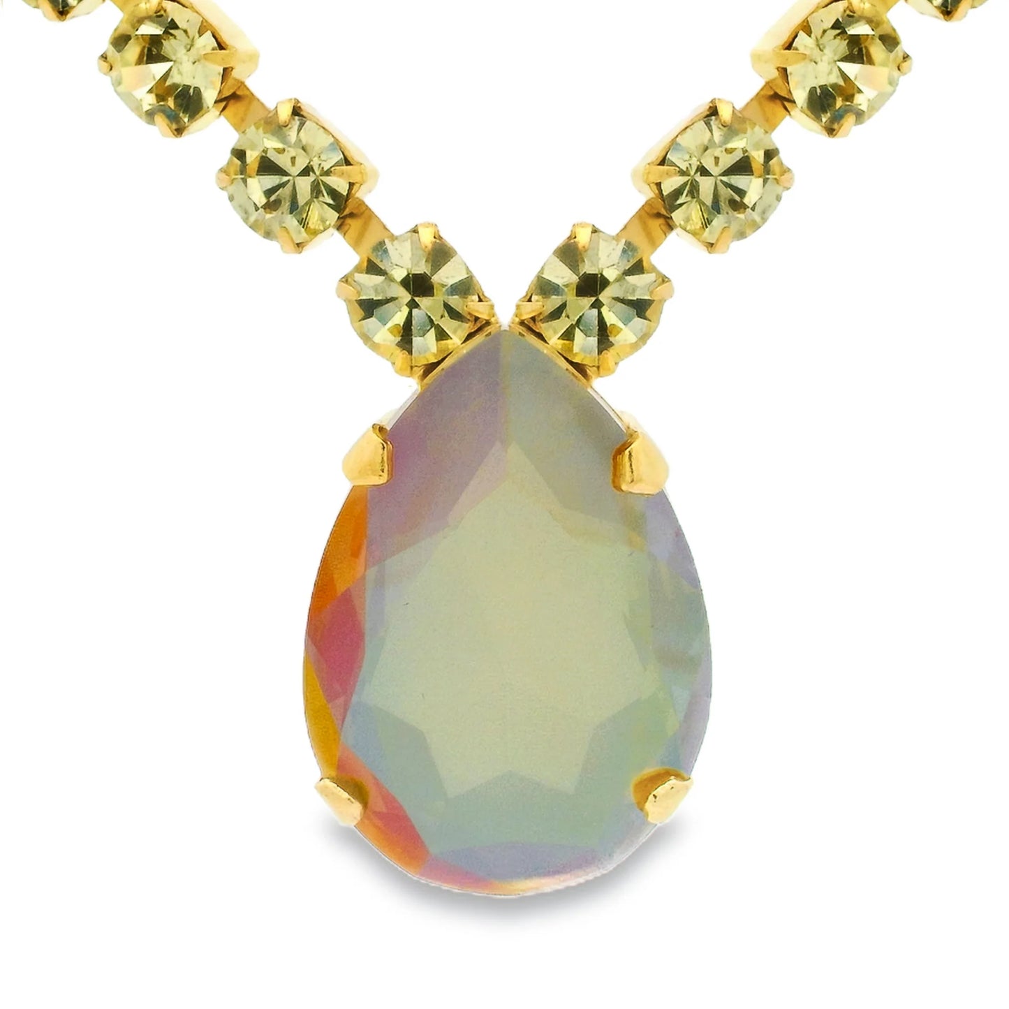 Tova Melinda Necklace Verde Linen Ignite