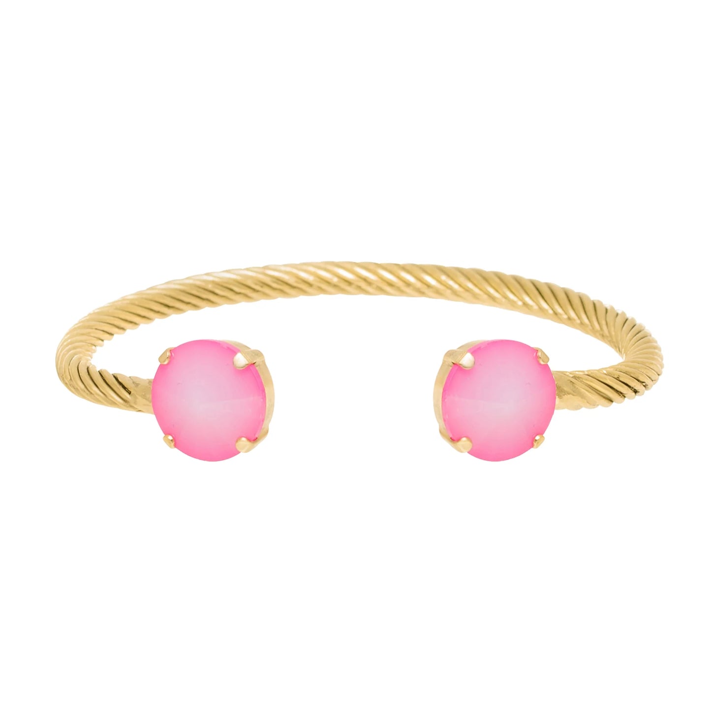 Tova Charlotte Cuff Ultra Fuchsia White Opal