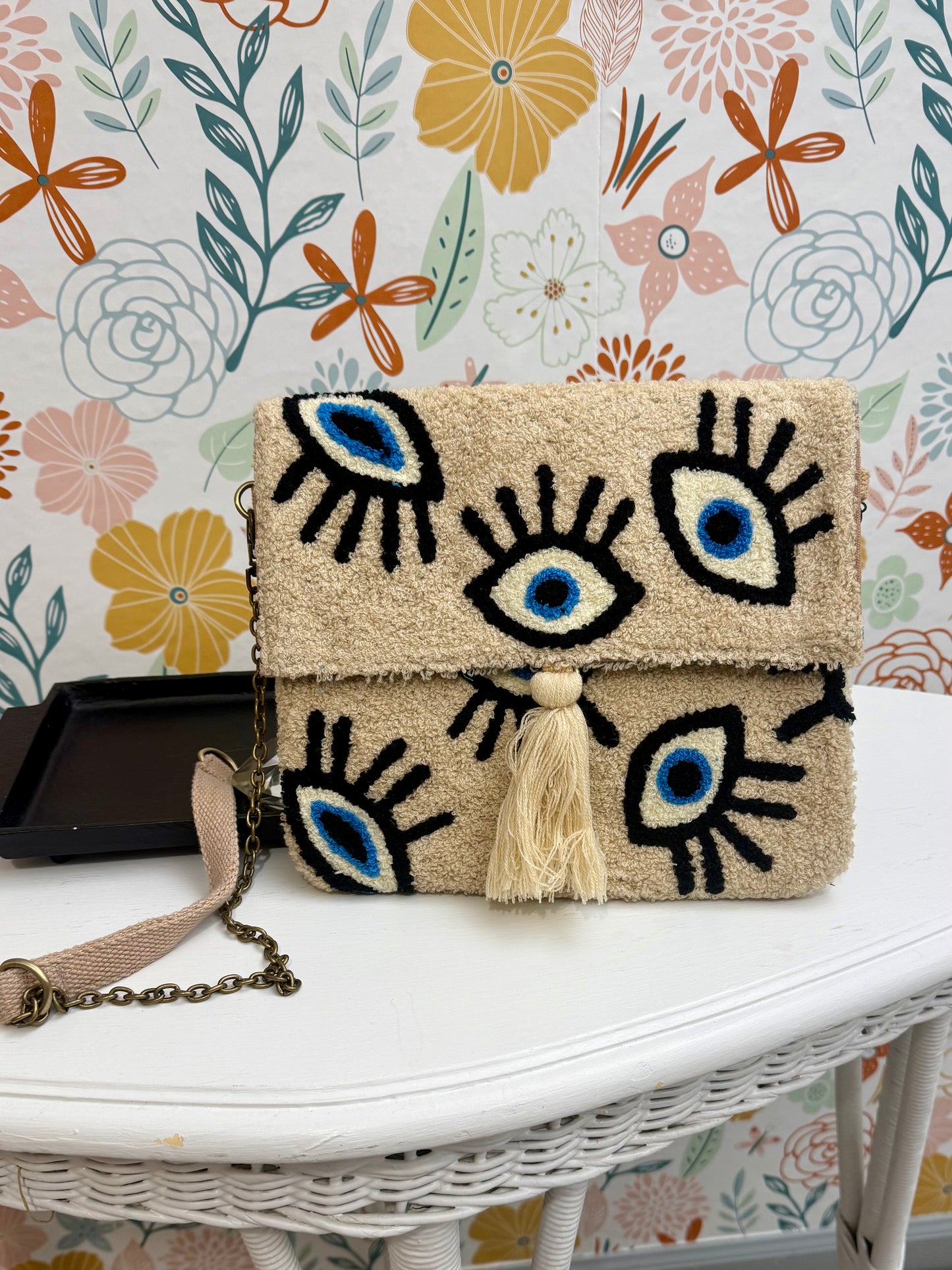 Blue Gaze Crossbody