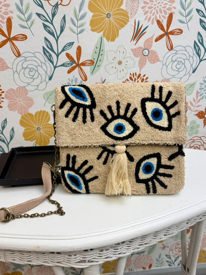 Blue Gaze Crossbody