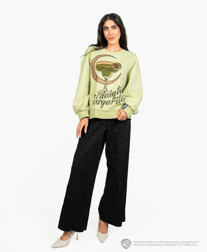 Queen of Sparkles Licensed Green Midnight Margarita Sweatshirt