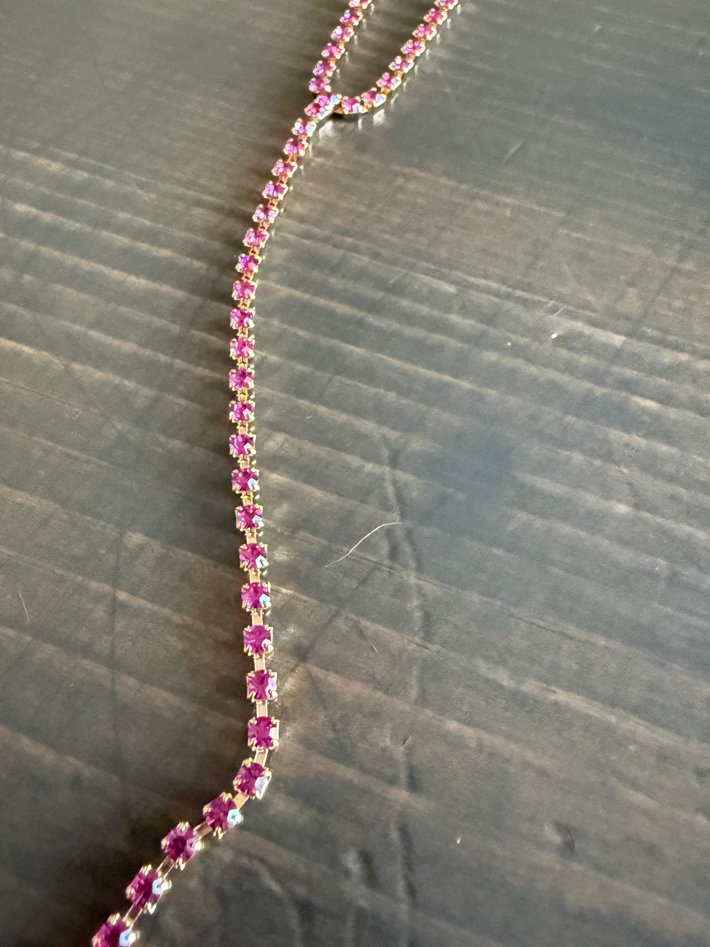 Tova Kassandra Necklace in Fuschia