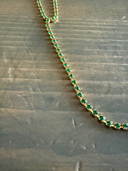 Tova Kassandra Necklace in Emerald