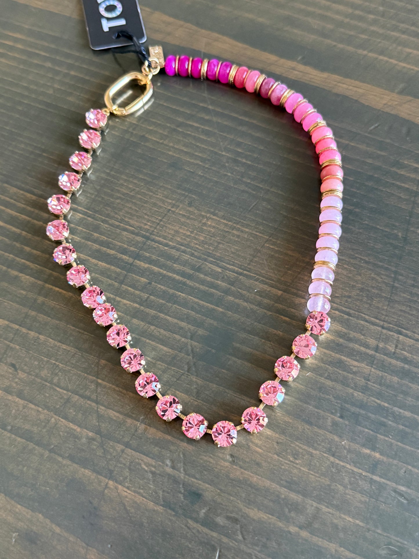 Tova Faye Necklace in Pinkle
