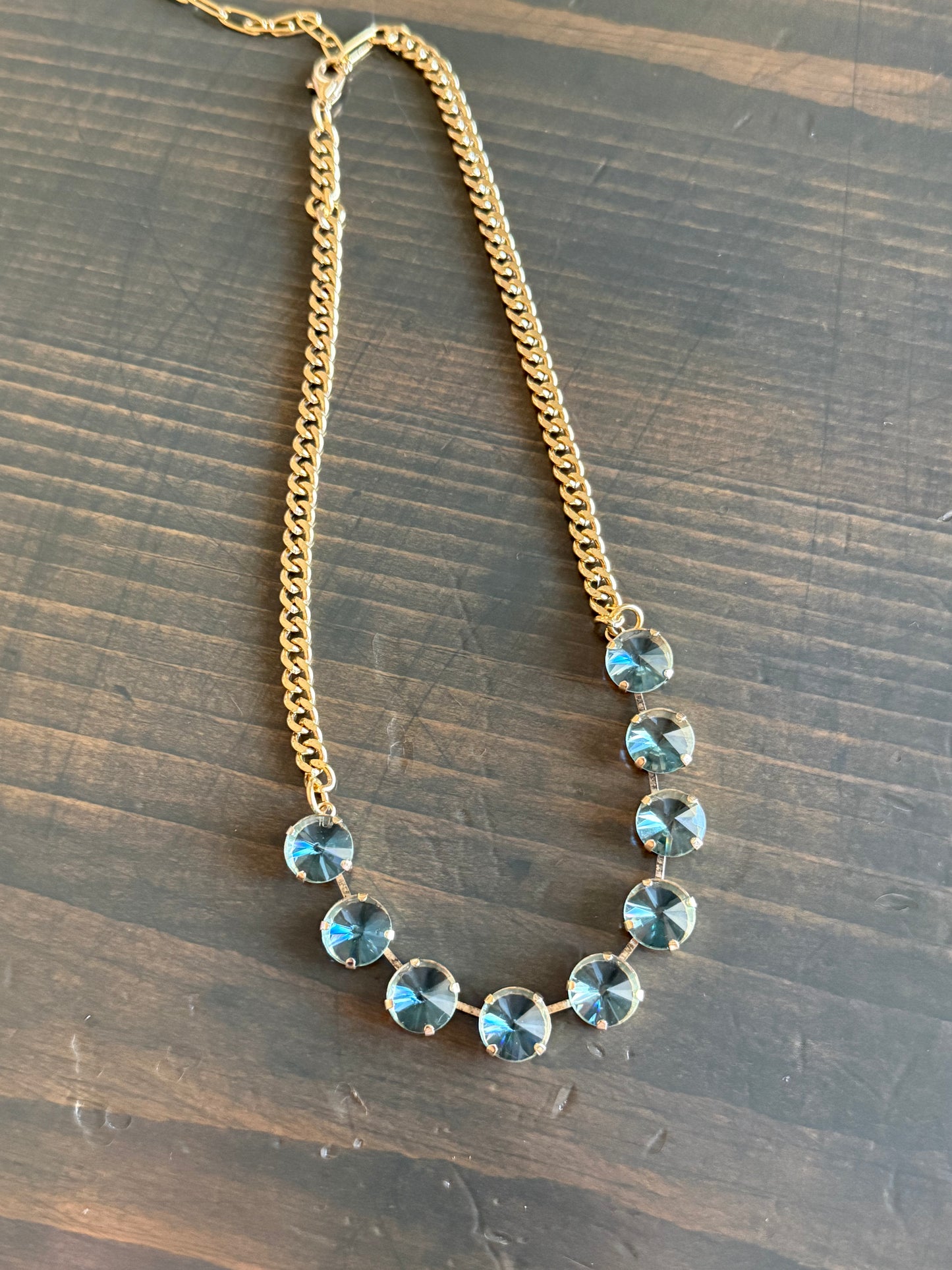 Tova Mini Sofia Unfoiled Aqua Bohemica