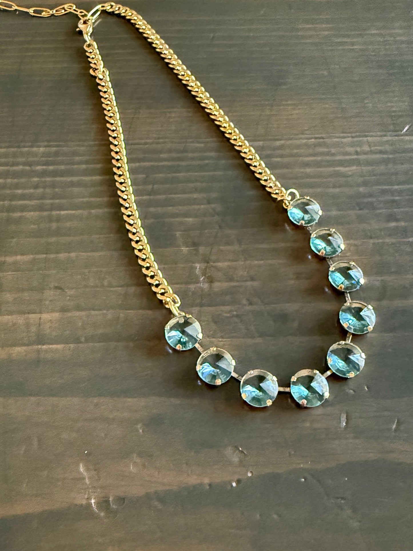 Tova Mini Sofia Unfoiled Aqua Bohemica