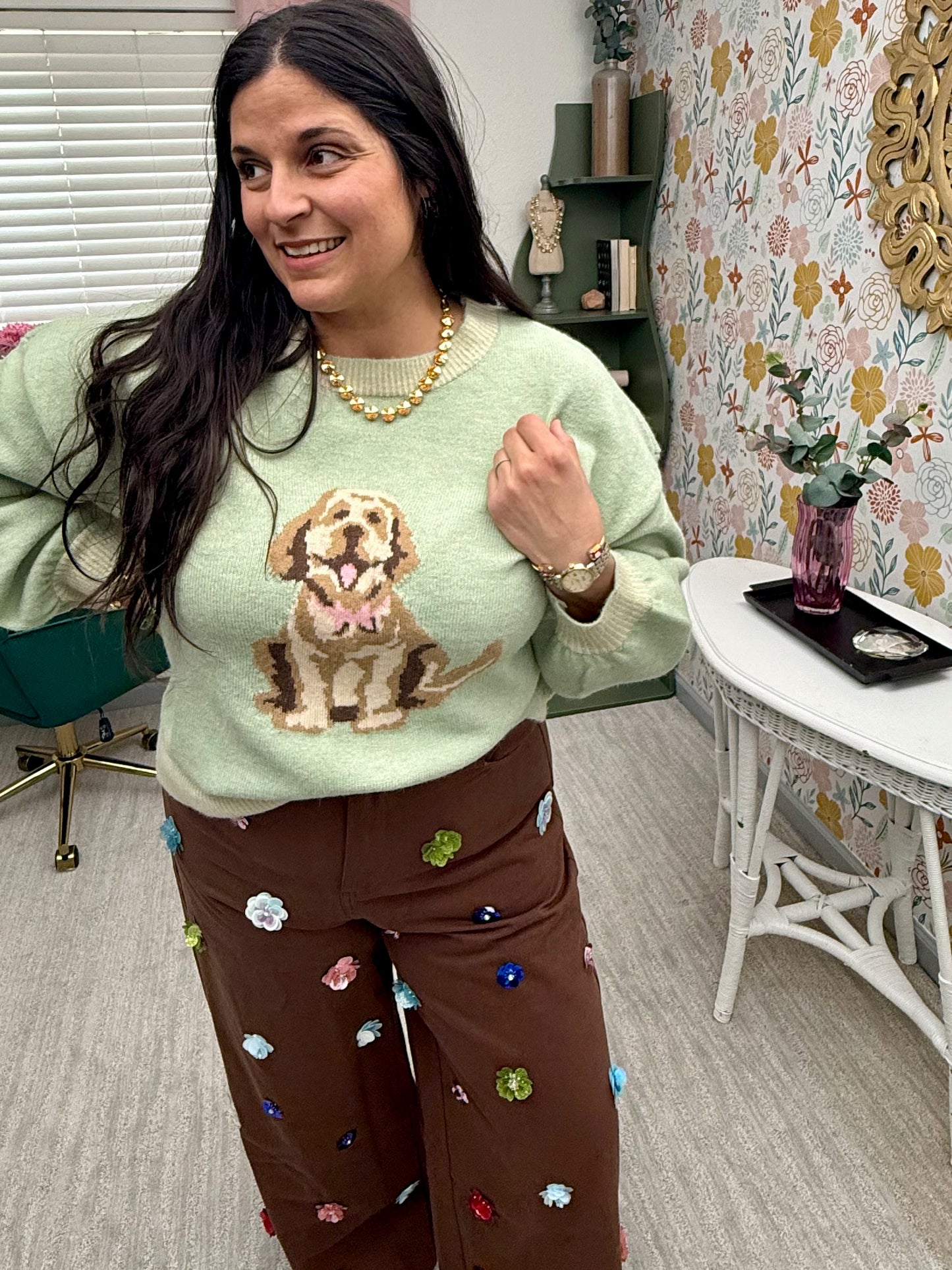 Pretty Girl Pup Sweater