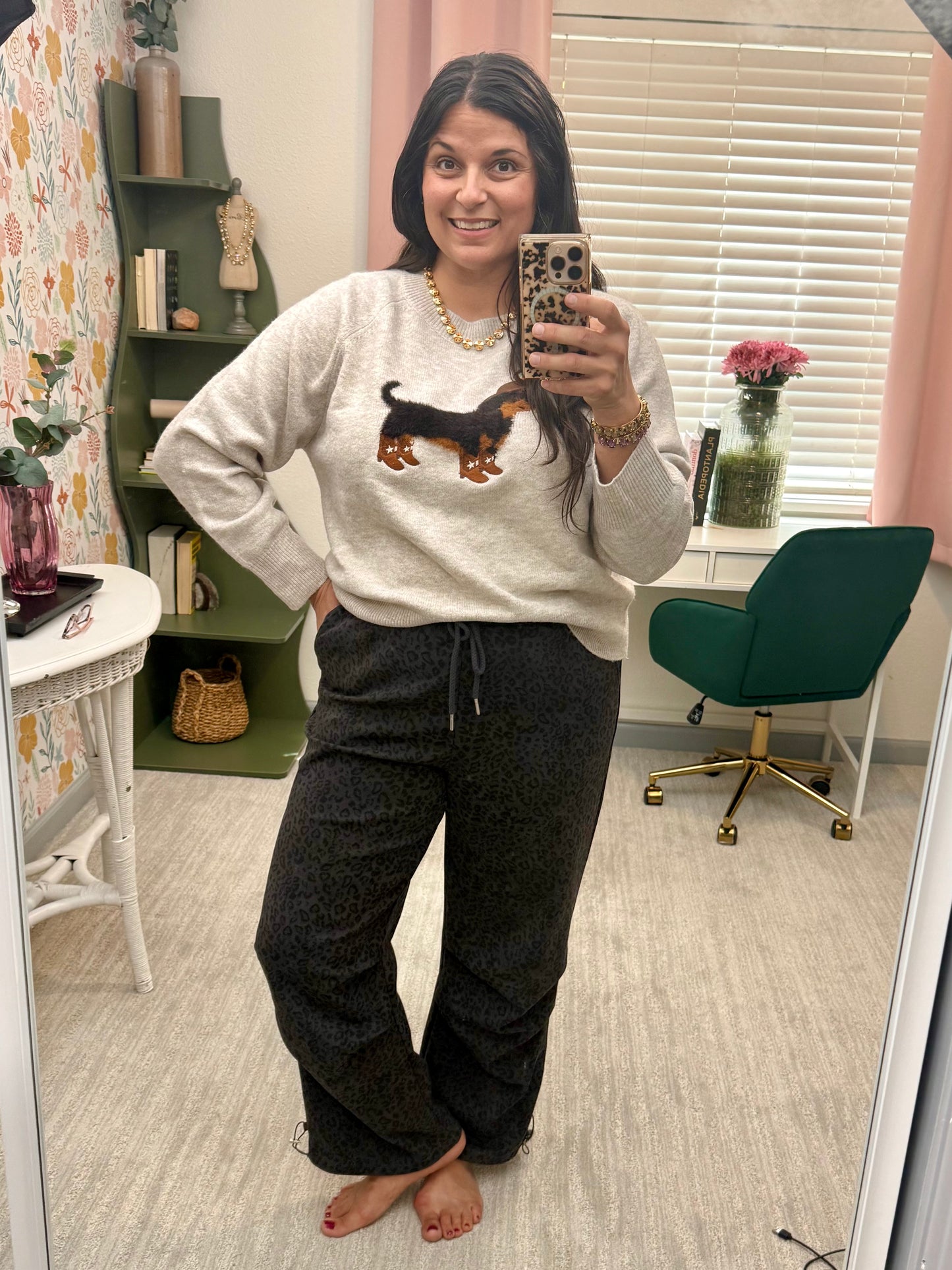 Little Cowboy Doxie Sweater