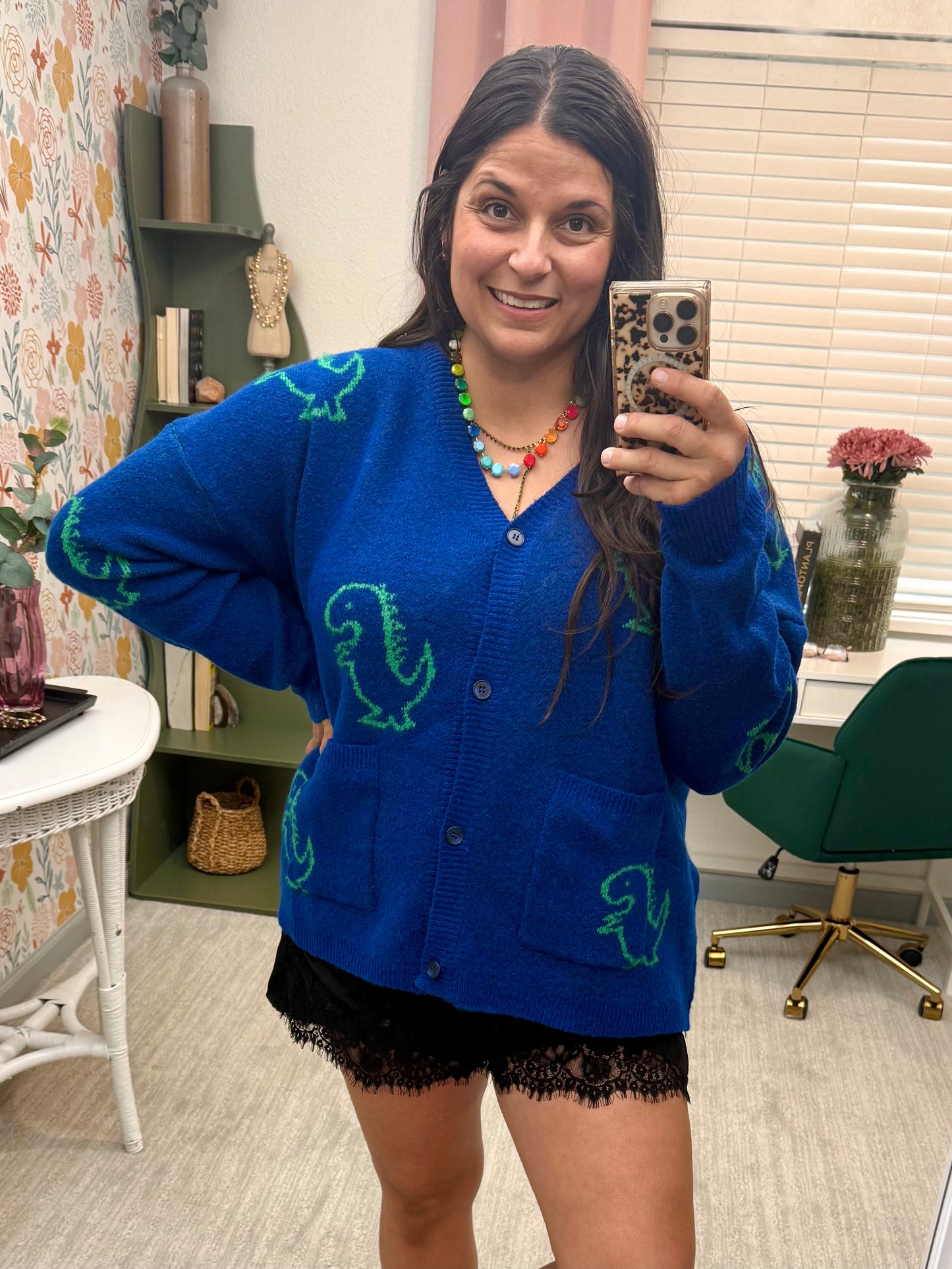 Dino Darling Cardigan