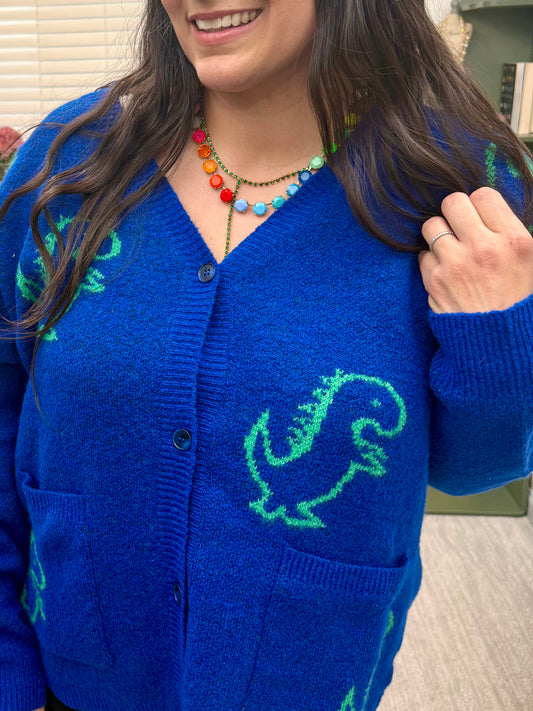 Dino Darling Cardigan