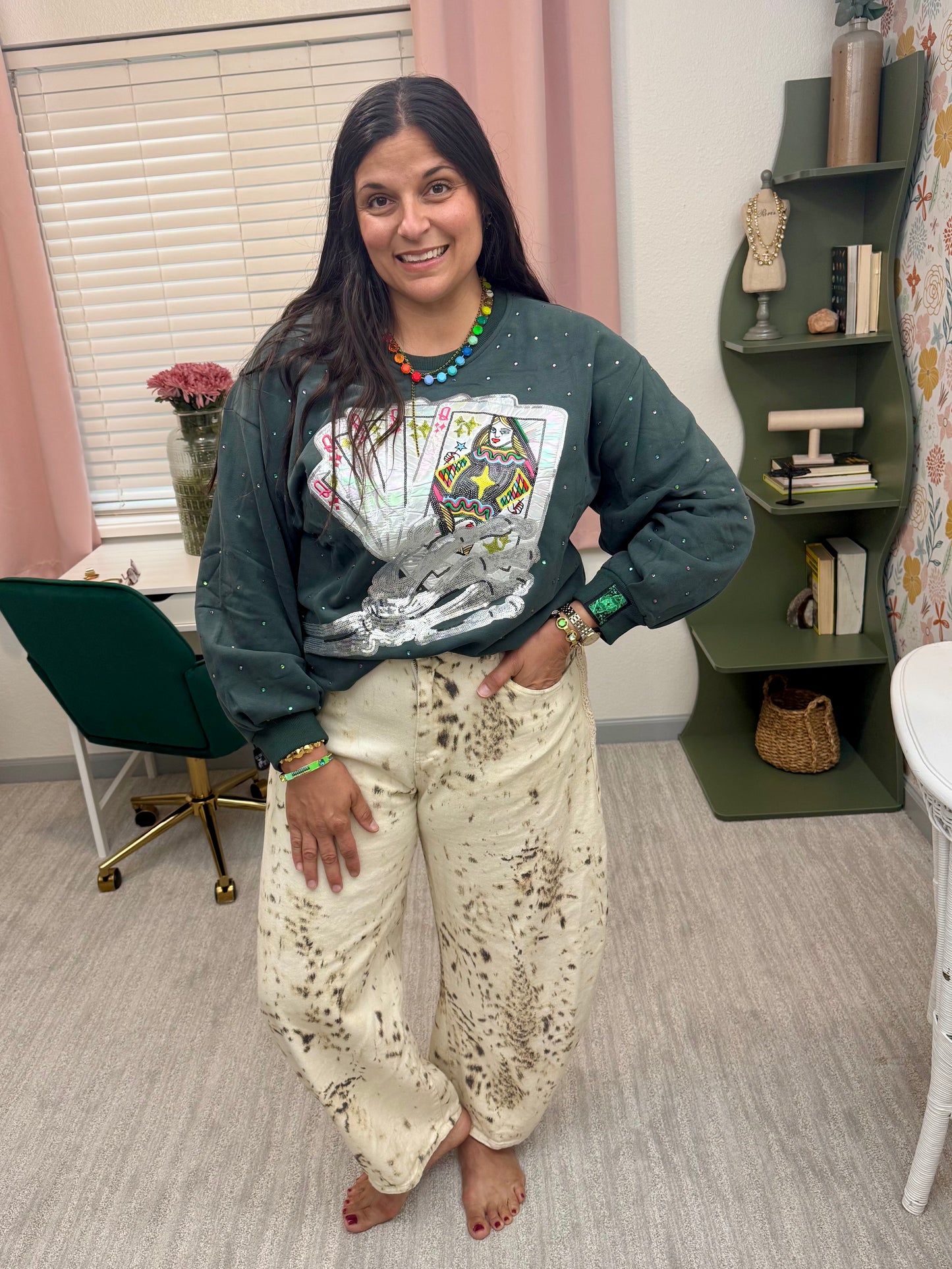 Wild Side Washed Barrel Pants