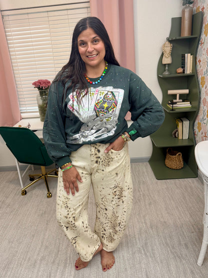 Wild Side Washed Barrel Pants