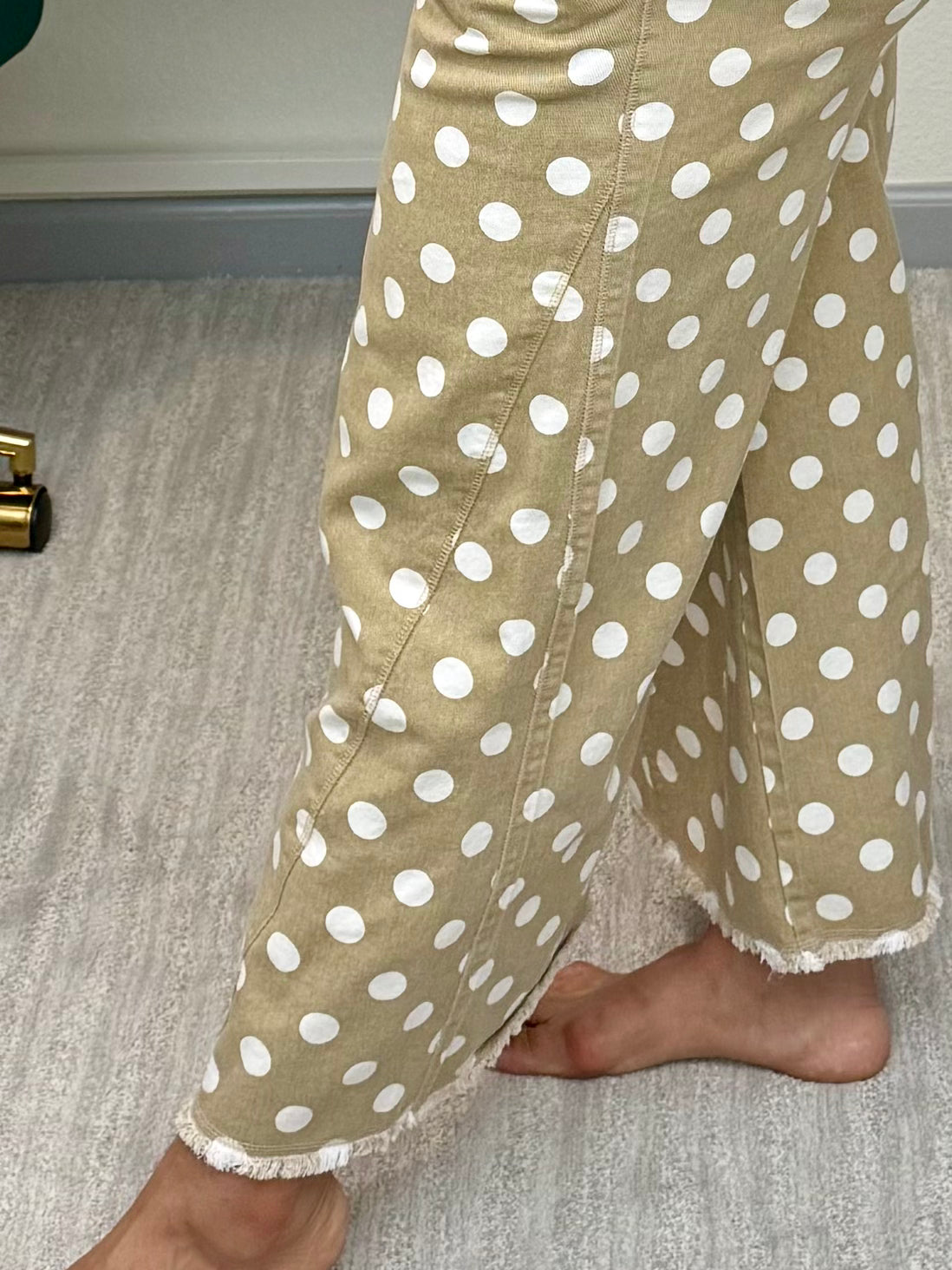 Dot Your Way Wide Leg Pants