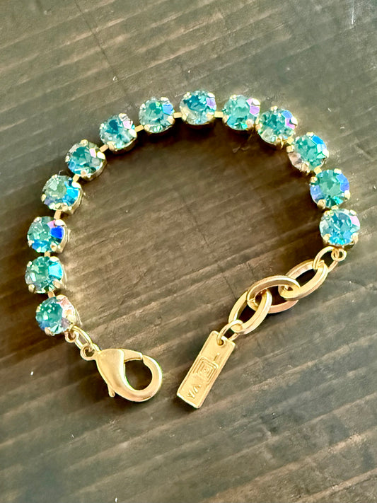 TOVA Izzy BraceletAqua Verde