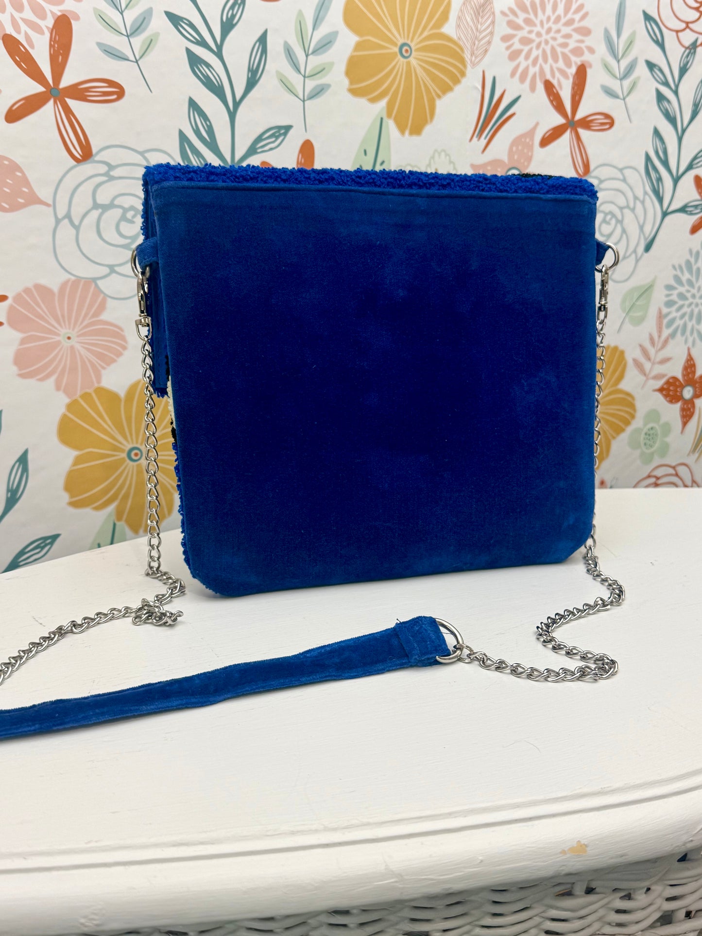 Eyes on You Blue Crossbody