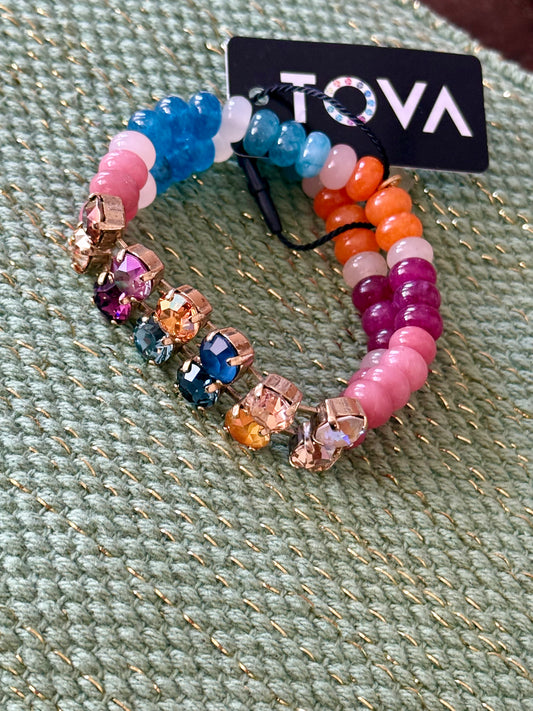 TOVA Willa Bracelet Rainbow