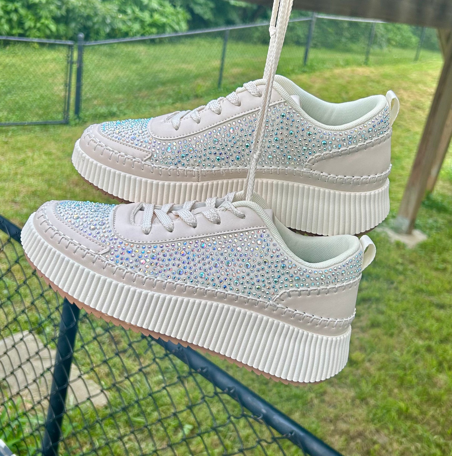 Everyday Rhinestone Sneakers