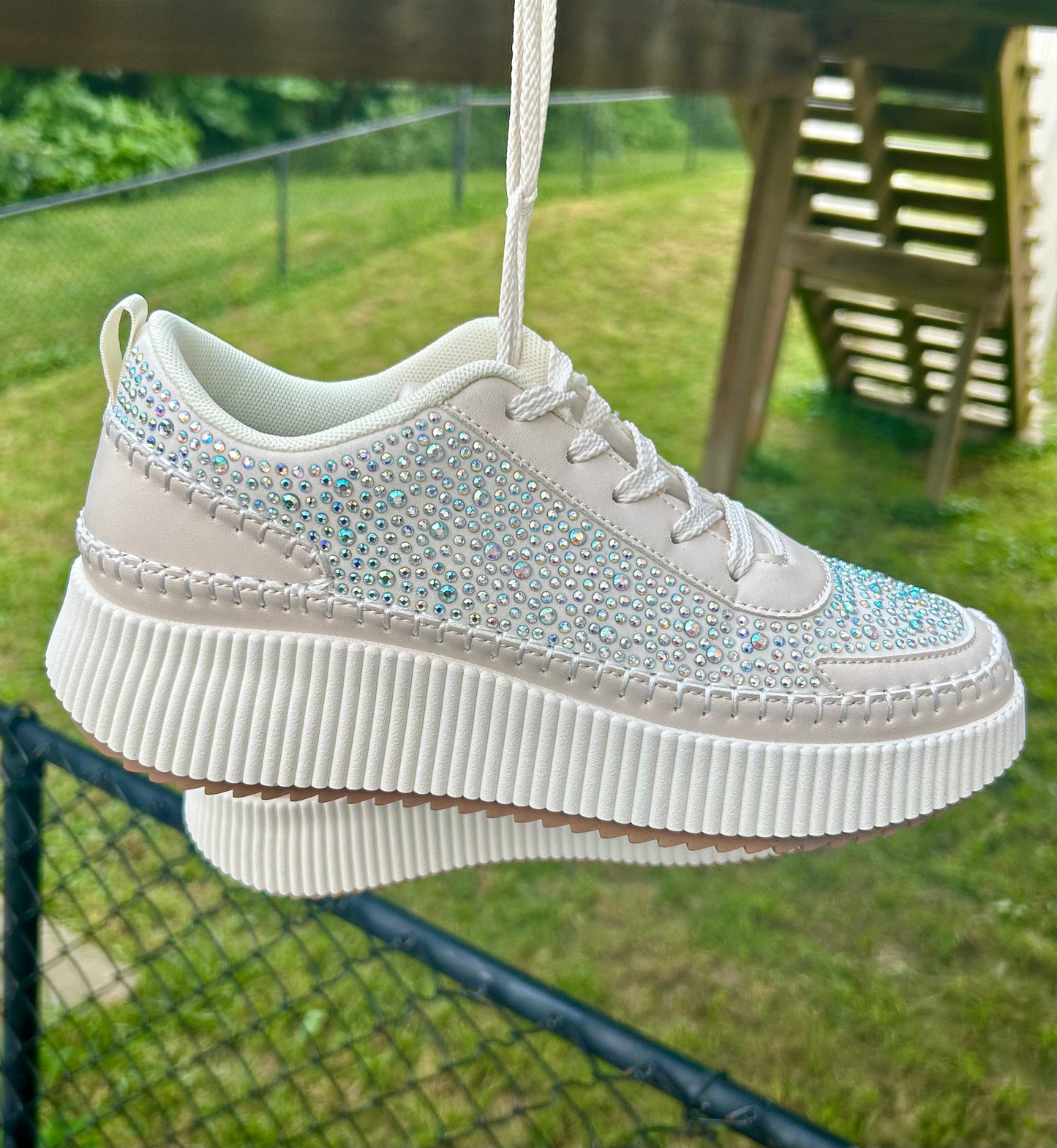 Everyday Rhinestone Sneakers