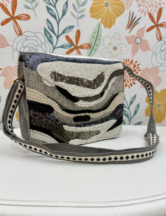 Into the Wild Beaded Crossbody