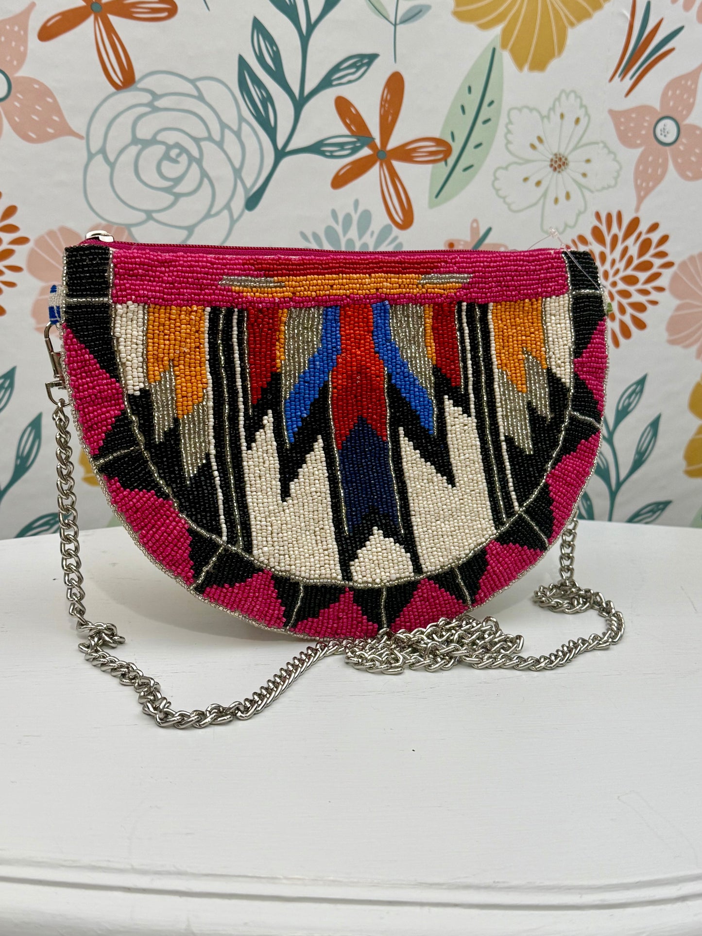 Electric Desert Beaded Crossbody Set