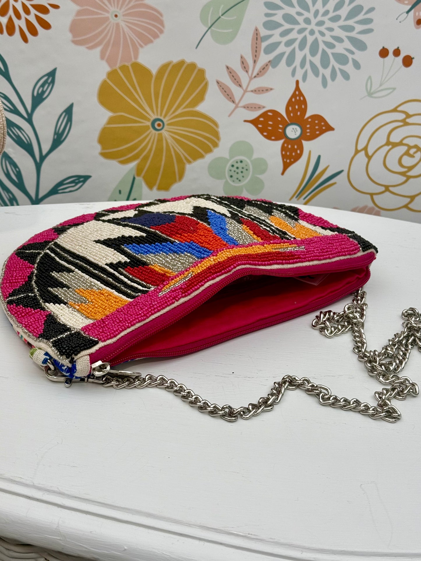 Electric Desert Beaded Crossbody Set