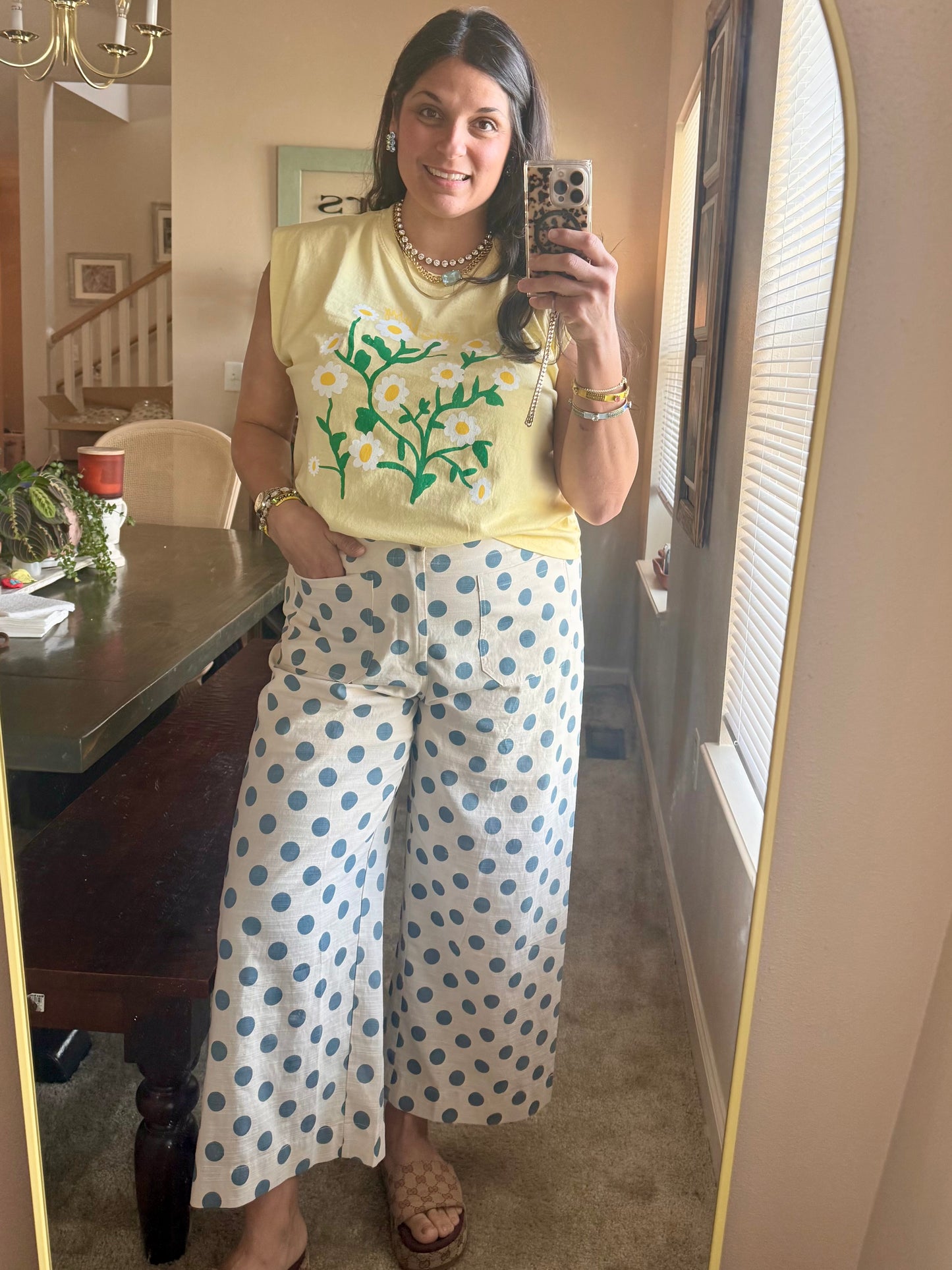 Oopsie Daisies Yellow Tank